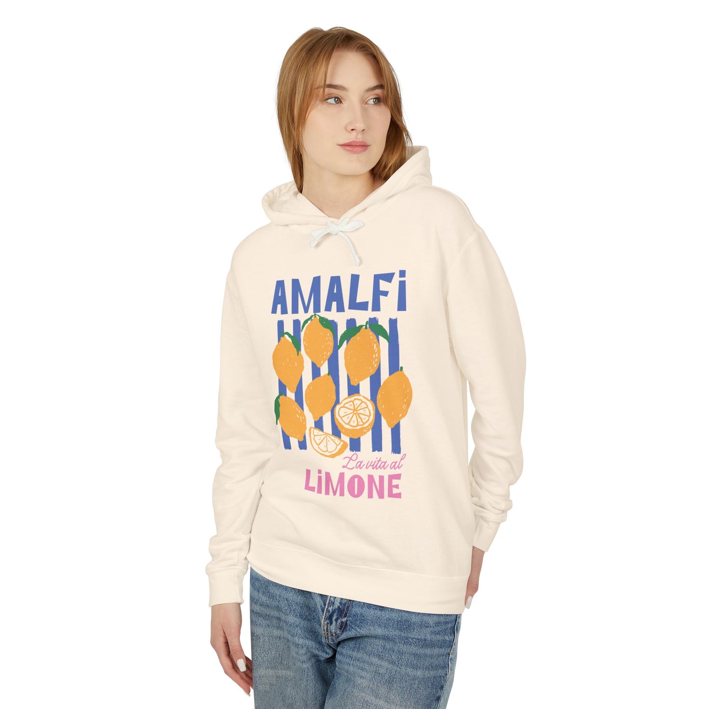 Amalfi Lemons Graphic Hoodie