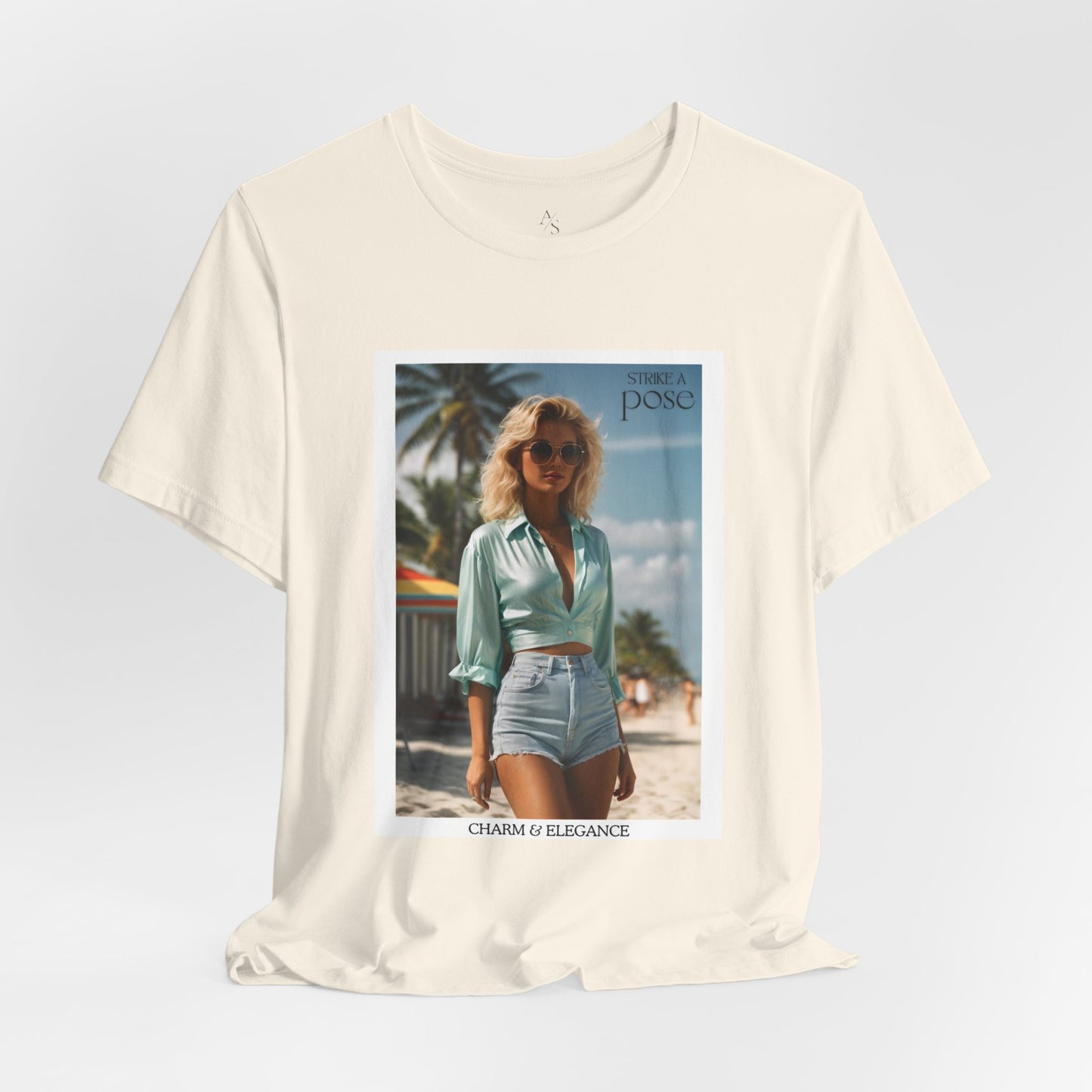 Charm And Elegance Jersey Short Sleeve Tee