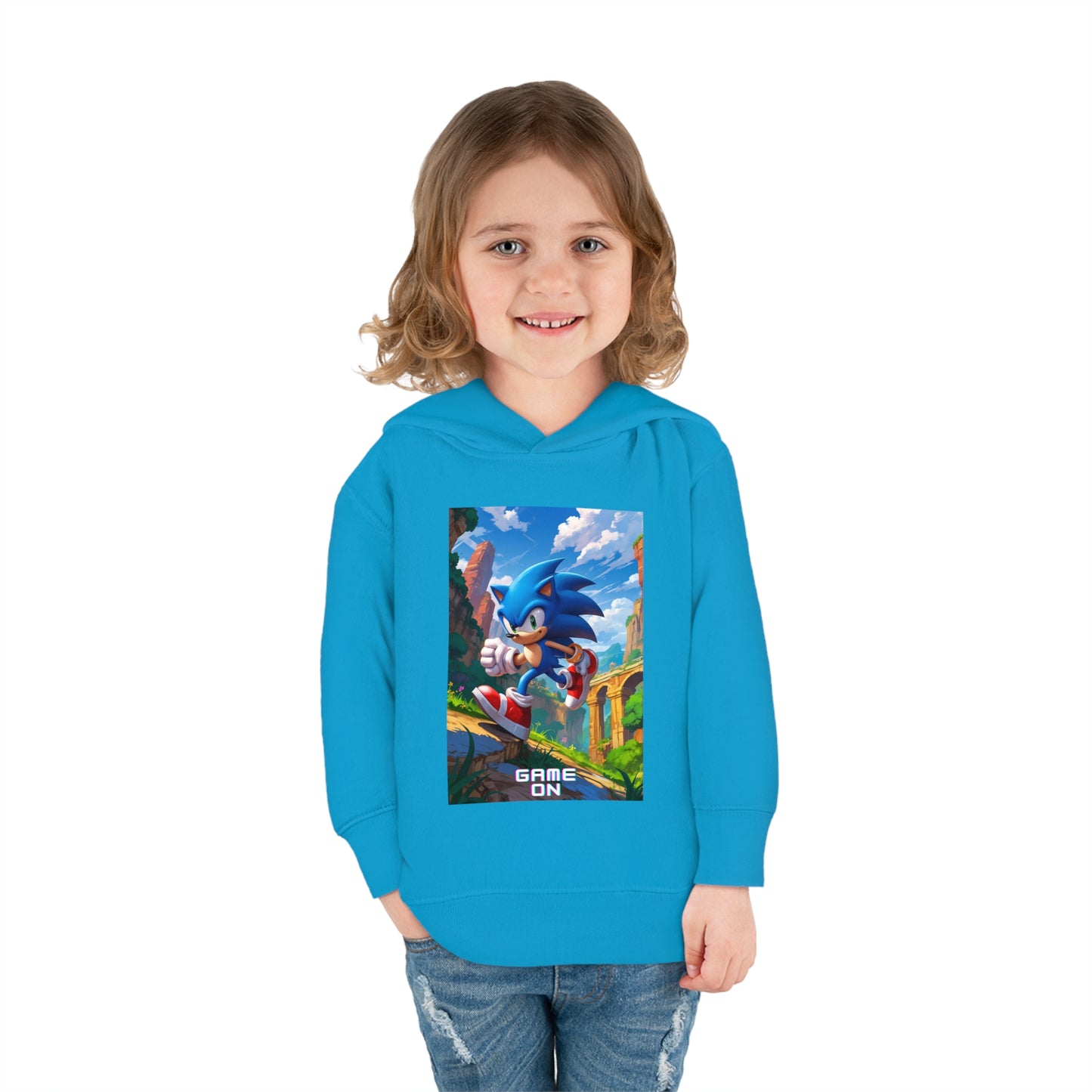 Sonic Toddler Pullover Fleece Hoodie