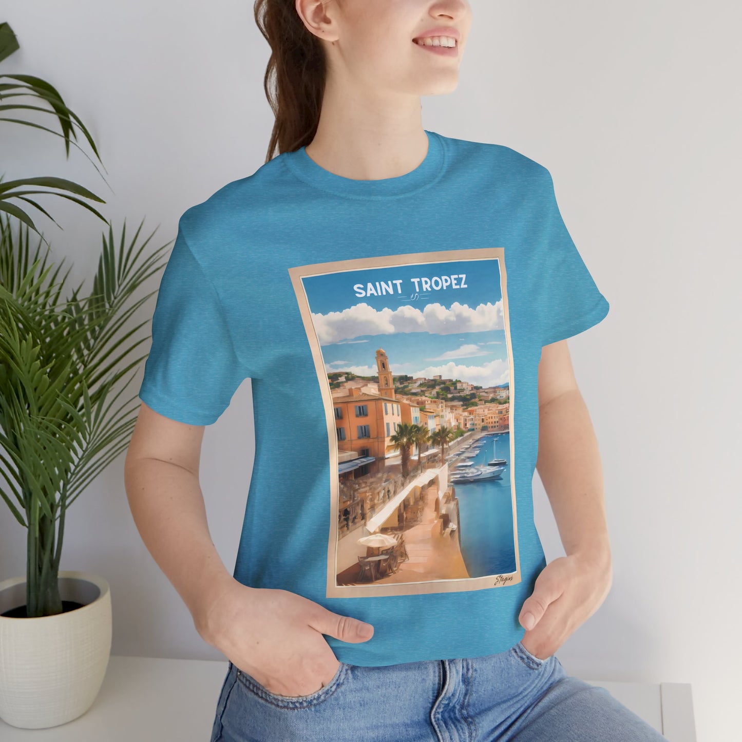 Saint Tropez Marina Jersey Short Sleeve Tee