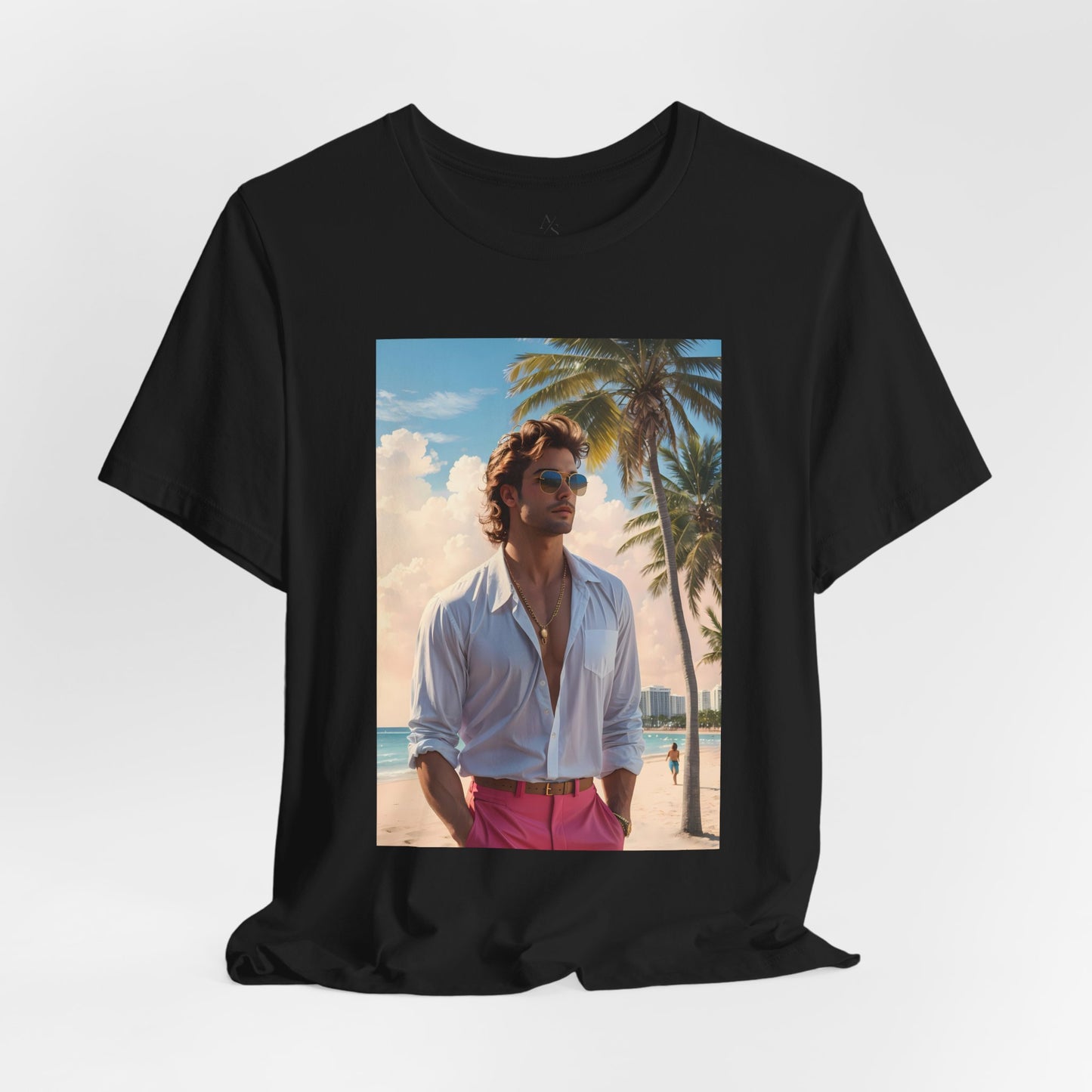 Walking On The Beach Jersey Short Sleeve Tee