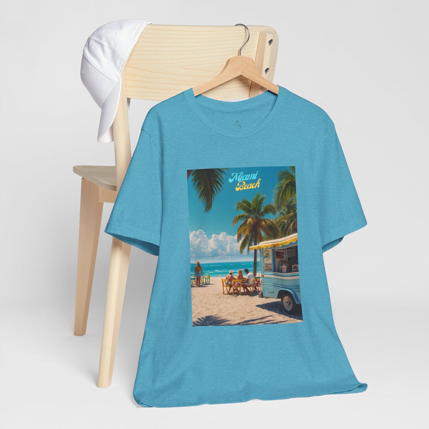 Miami Beach Retrosense Jersey Short Sleeve Tee