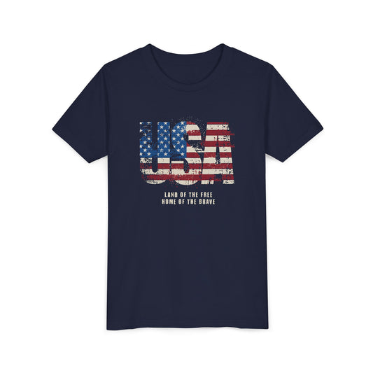 USA American Flag Youth T-shirt