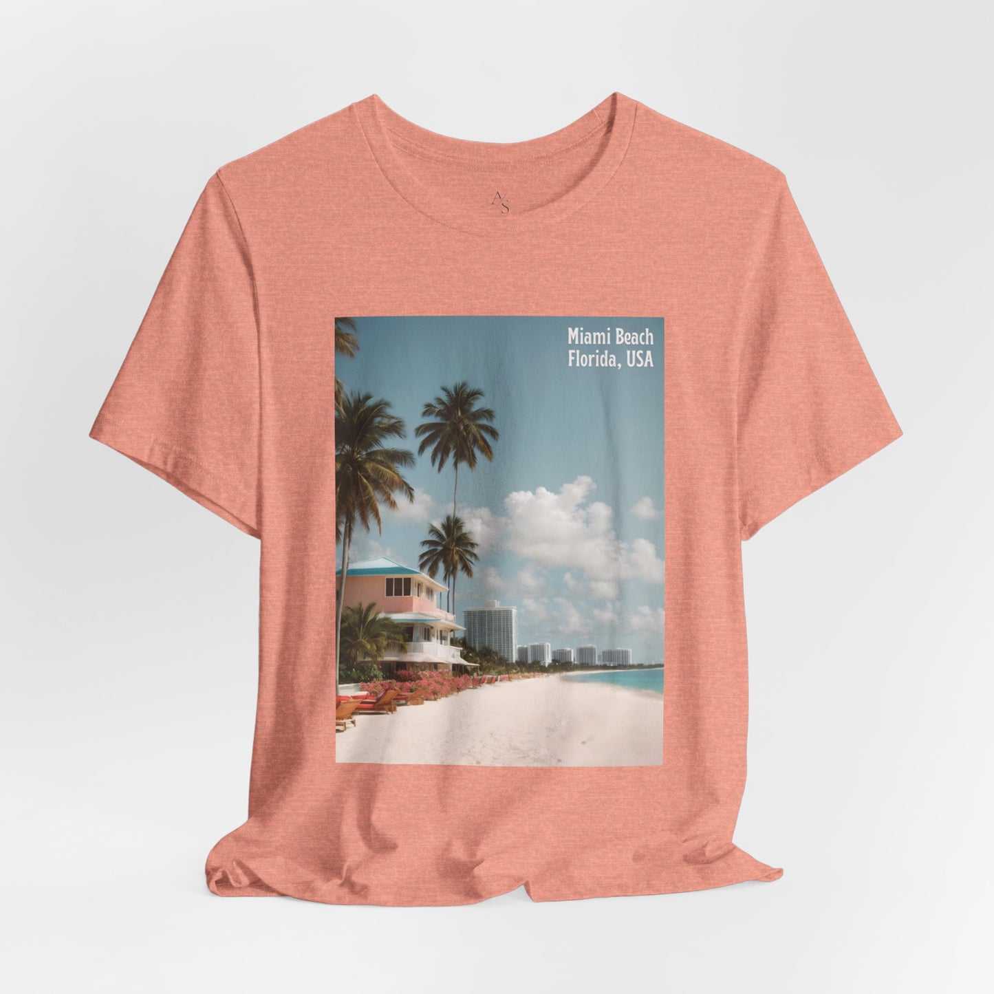 Miami Beach Jersey Short Sleeve Tee