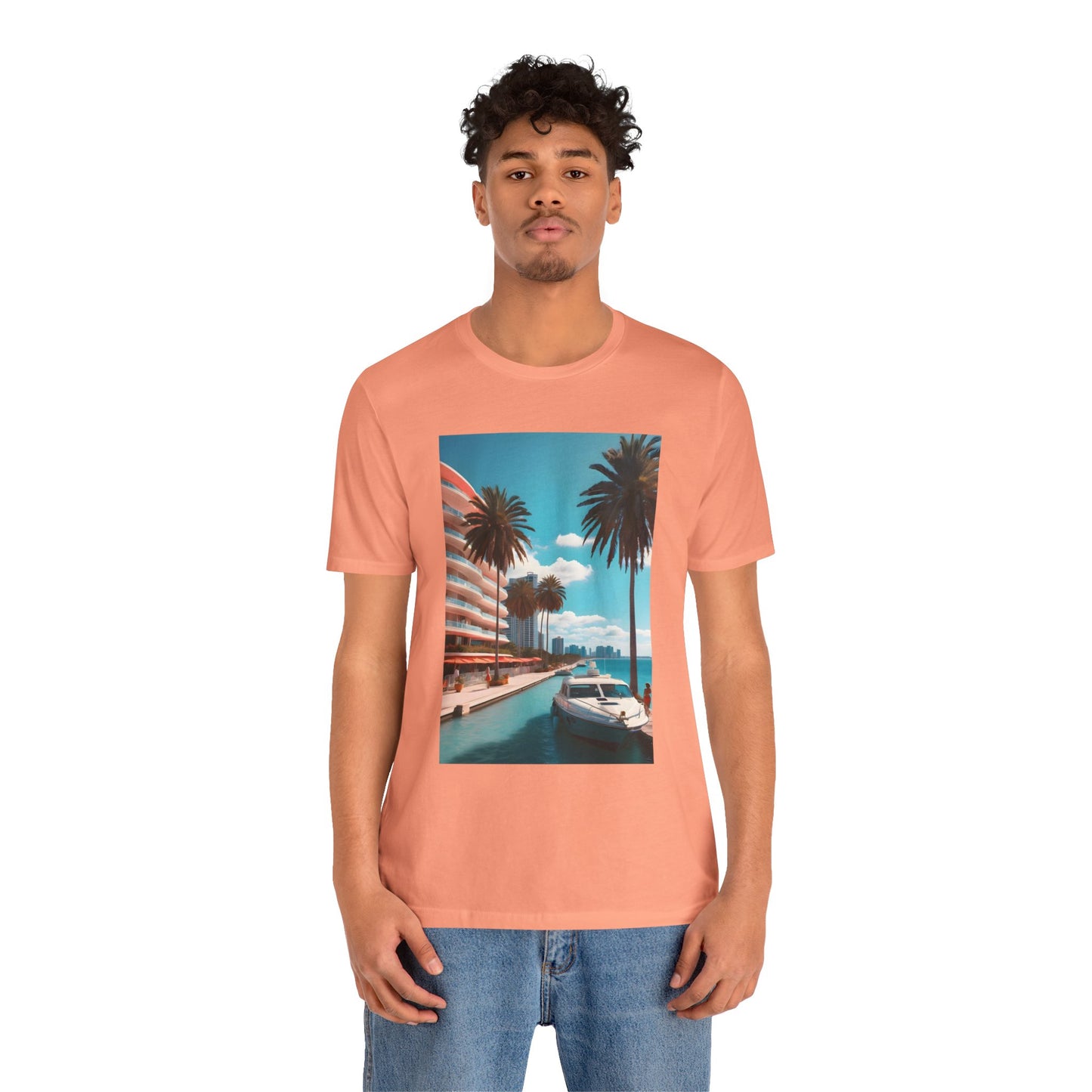 Marina Beach Jersey Short Sleeve Tee