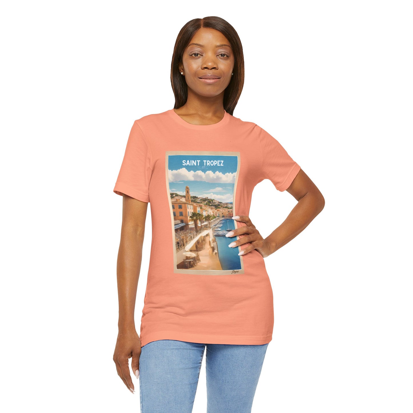 Saint Tropez Marina Jersey Short Sleeve Tee