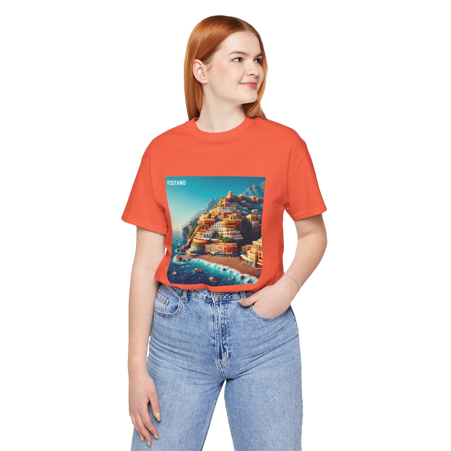 Positano Disney Pixar Style Jersey Short Sleeve Tee