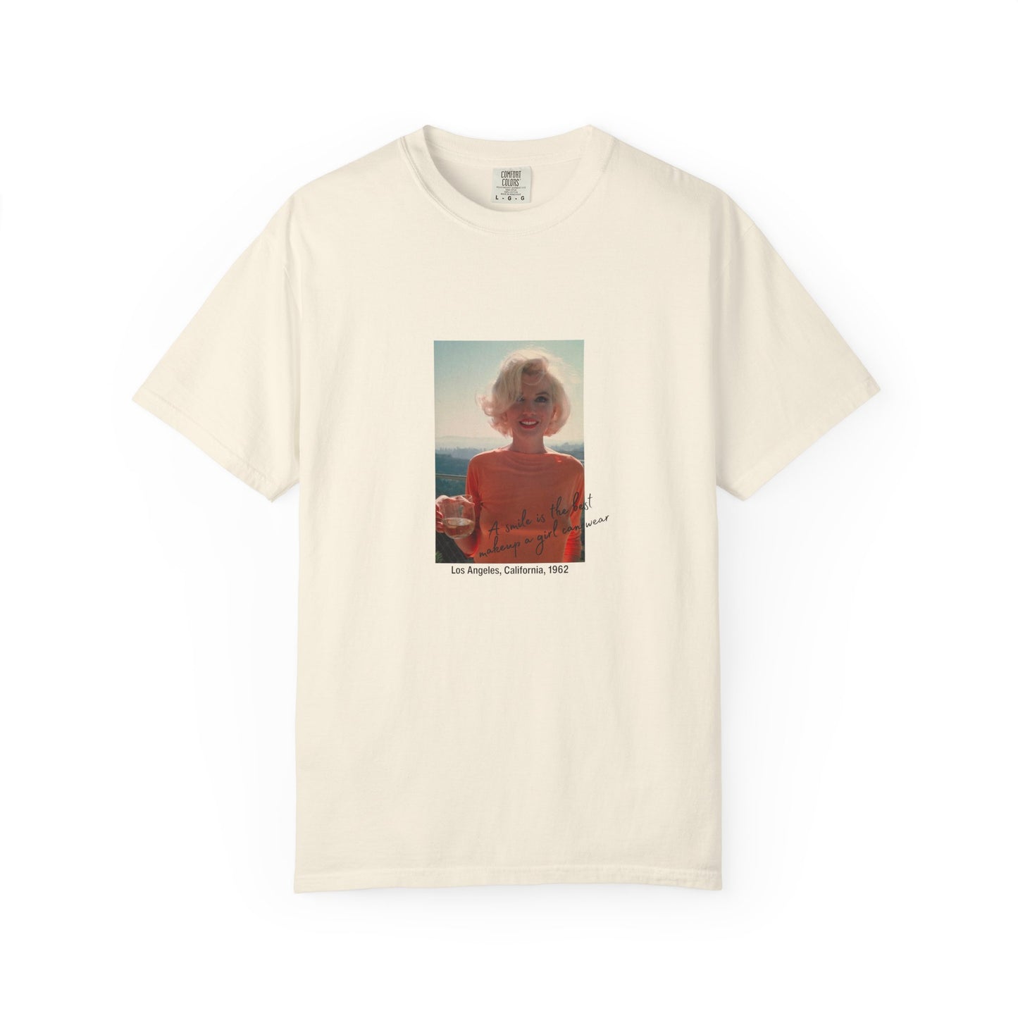 Marilyn Monroe 1960s LA California Photo Graphic T-Shirt