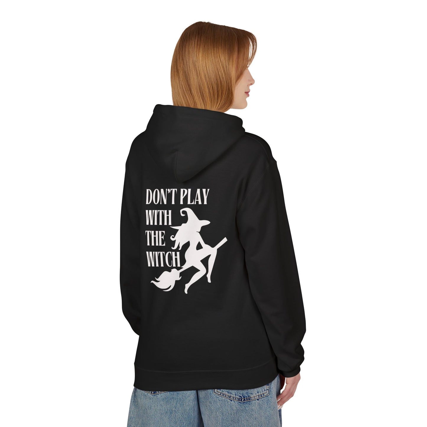 Don't Play With The Witch Midweight Softstyle Fleece Hoodie