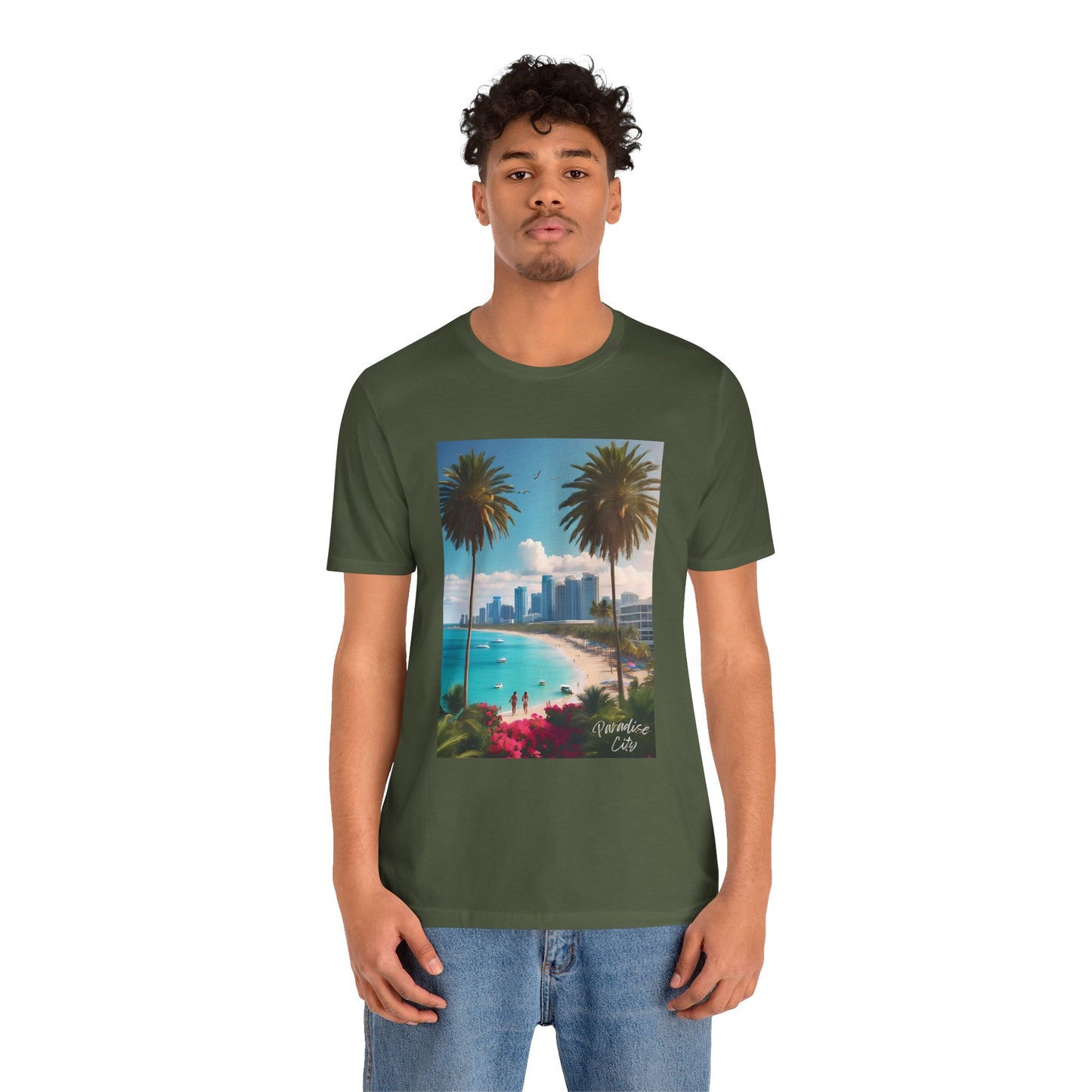 Paradise City Jersey Short Sleeve Tee