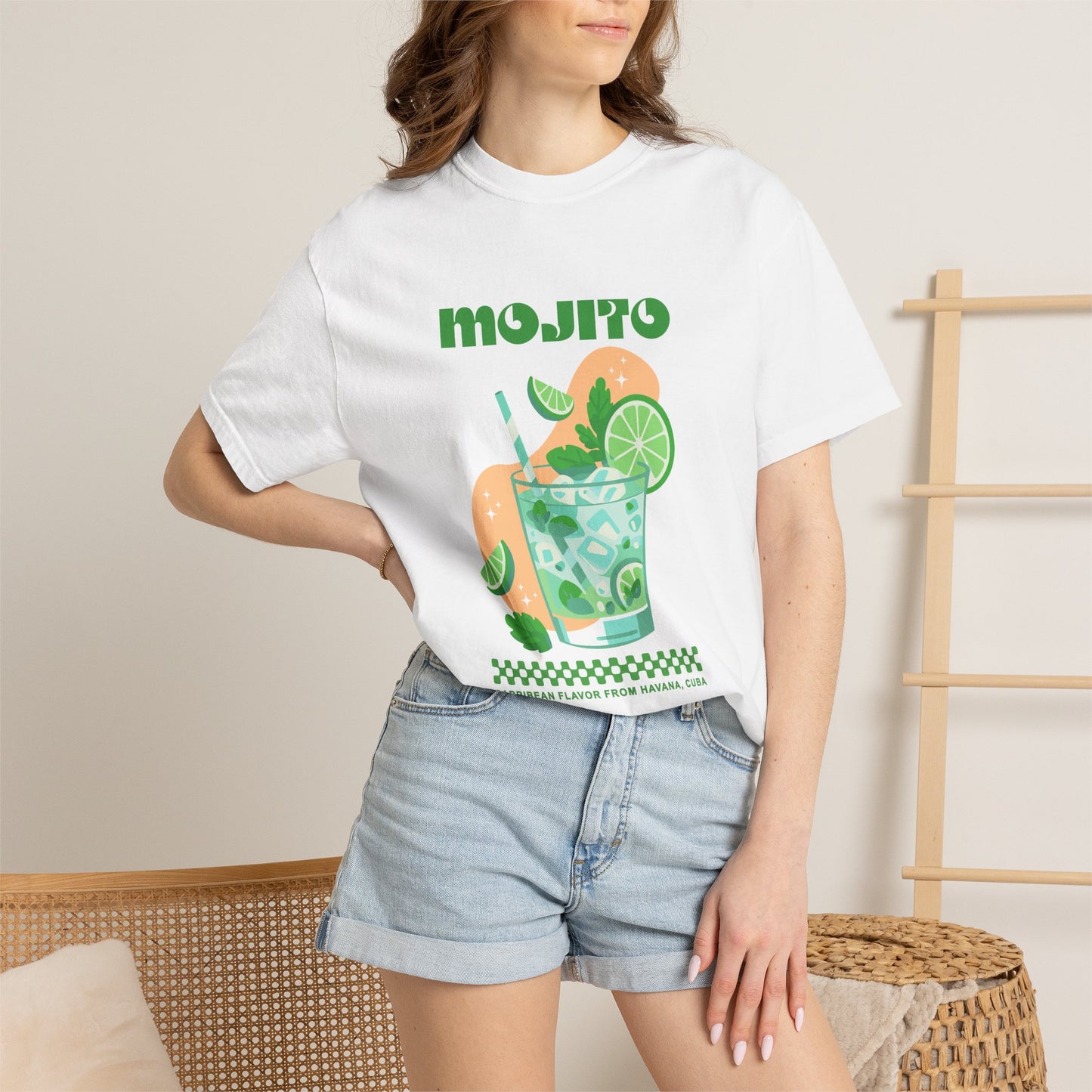 Mojito Coctail Havana Cuba Graphic T-Shirt