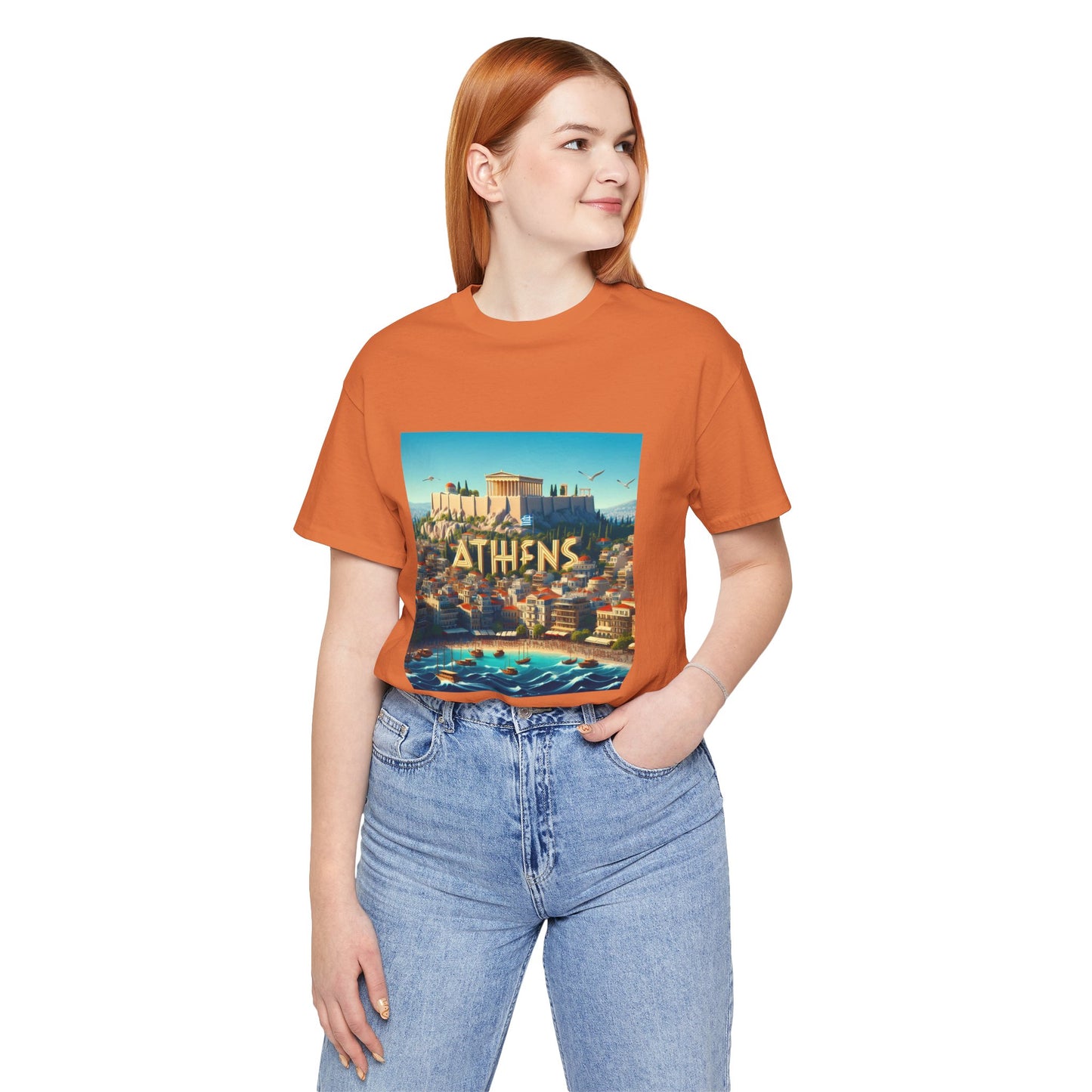 Athens Disney Pixar Style Jersey Short Sleeve Tee