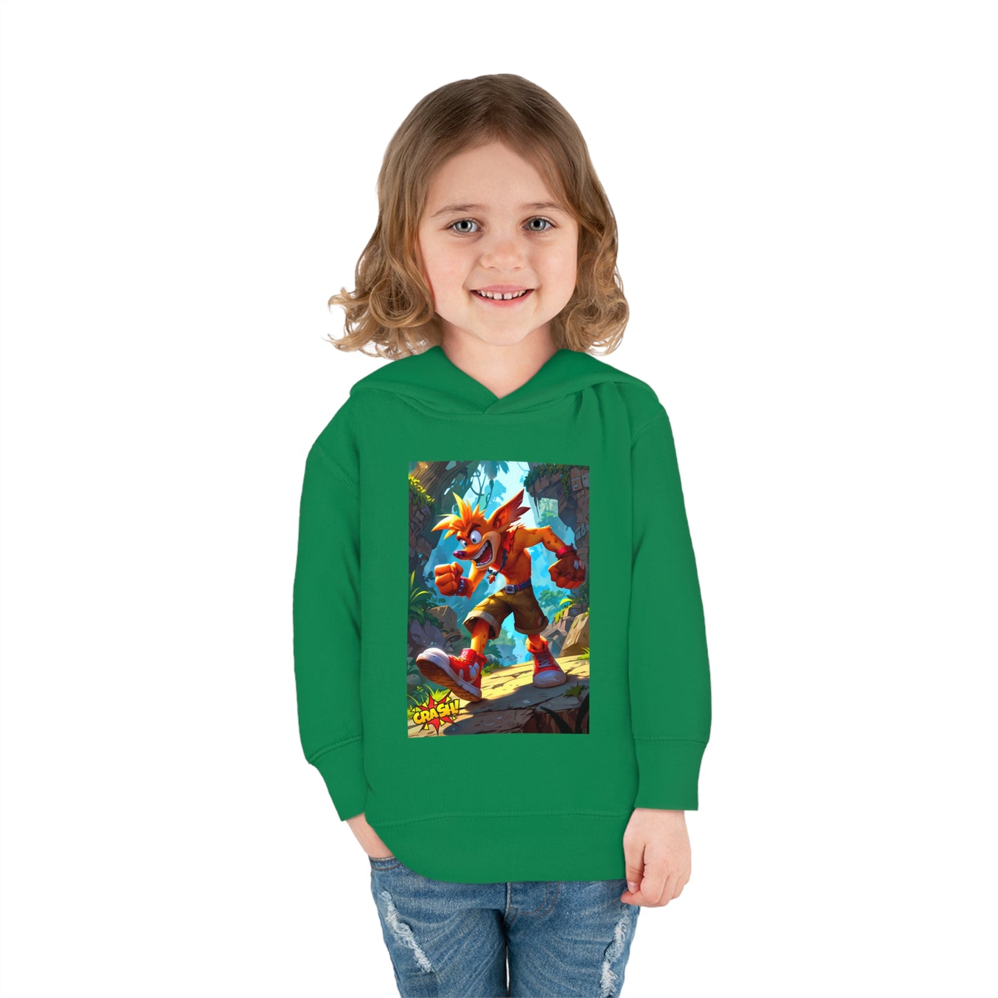 Crash Toddler Pullover Fleece Hoodie