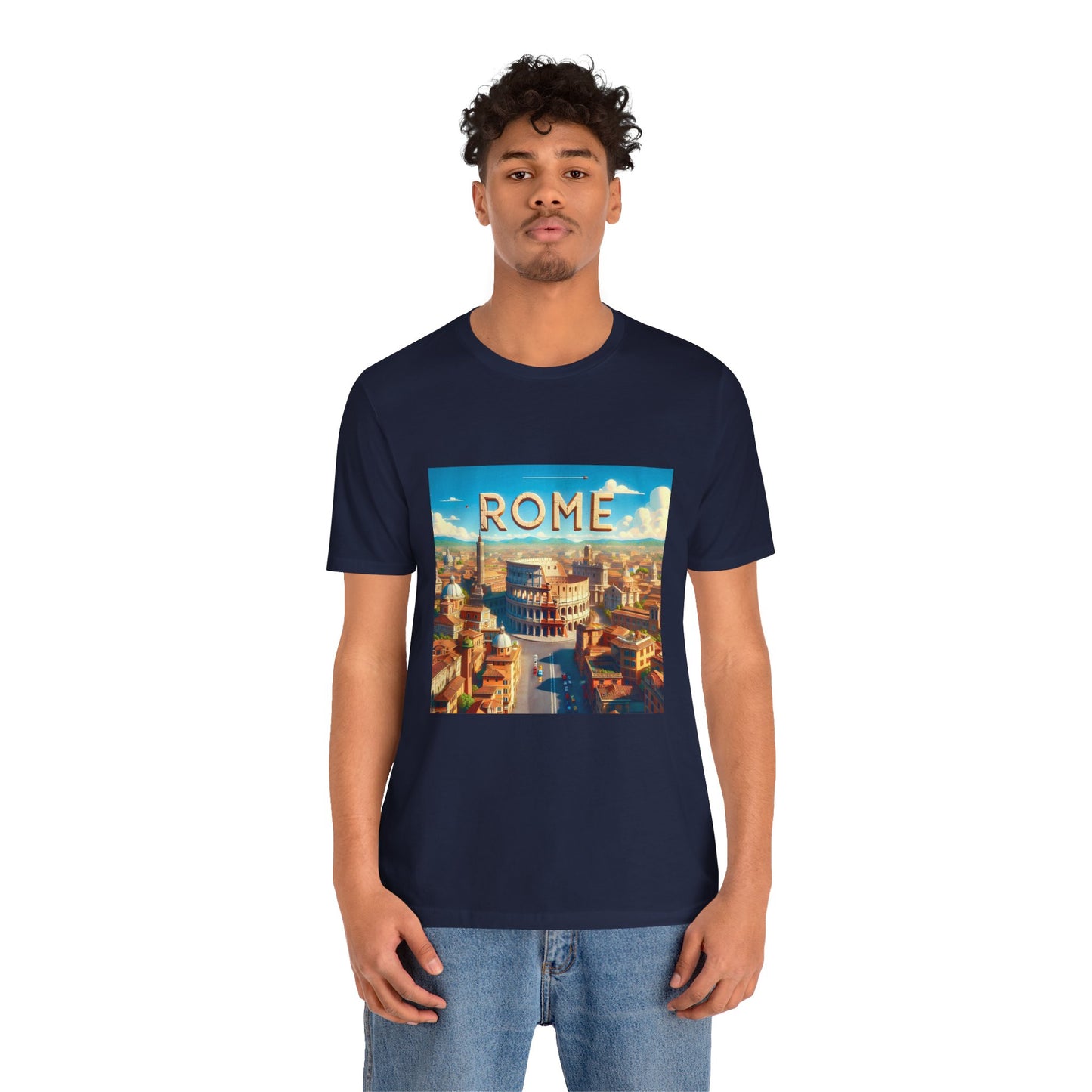 Rome Disney Pixar Style Jersey Short Sleeve Tee