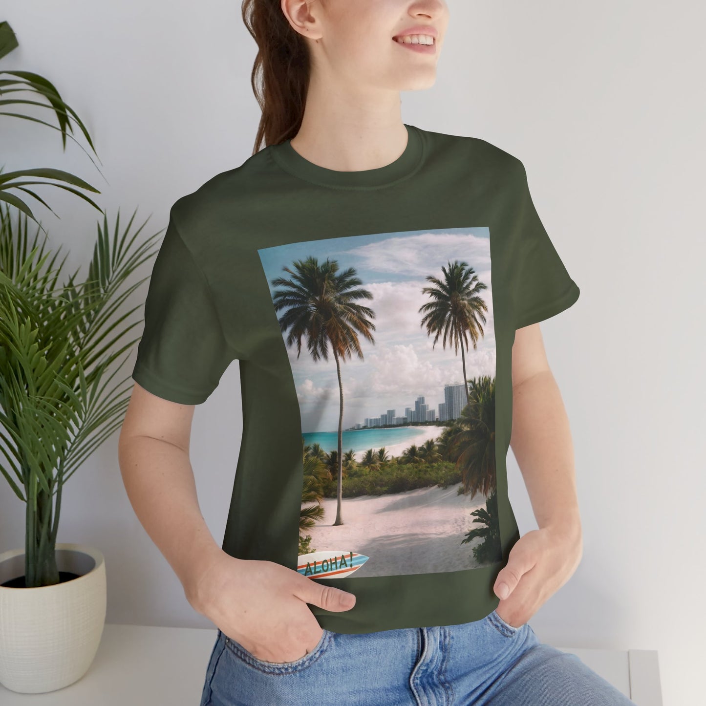 Aloha Beach Jersey Short Sleeve Tee