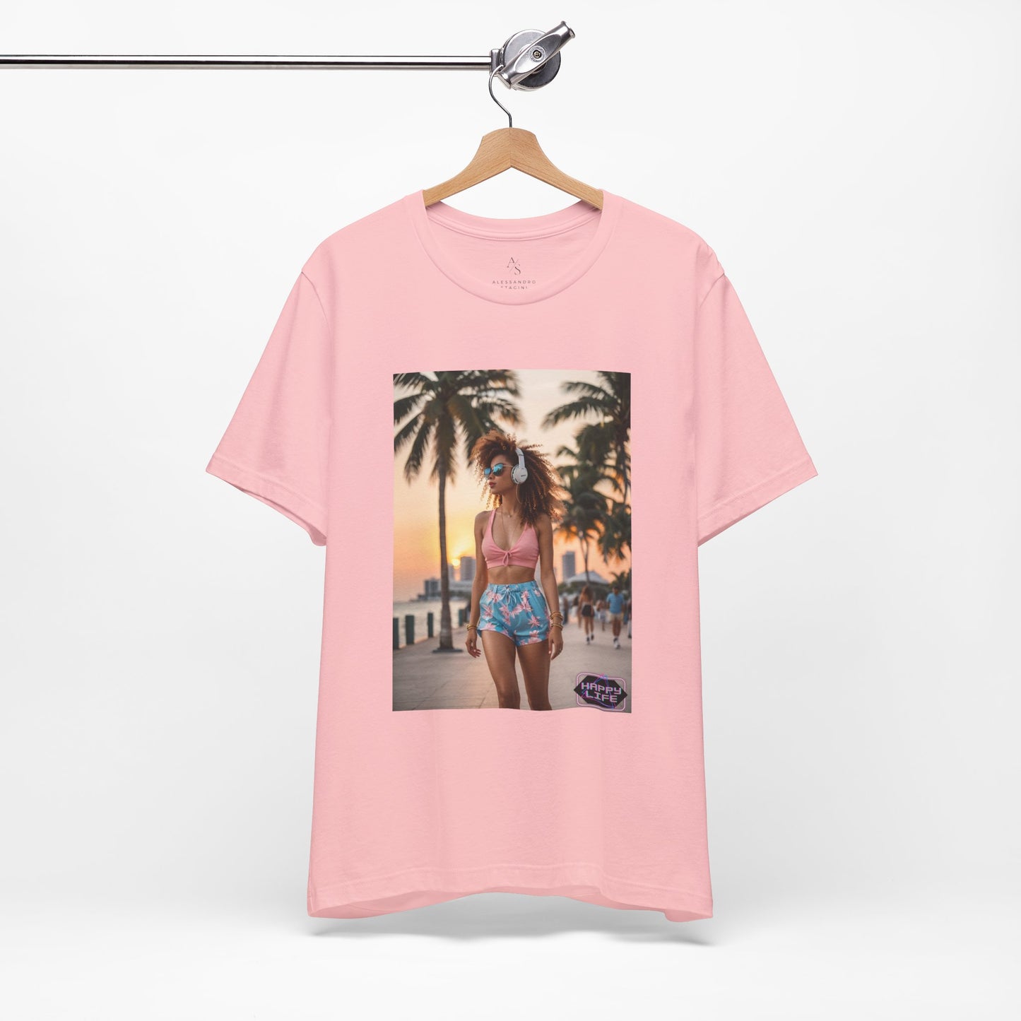 Chill Sunset Vibes Jersey Short Sleeve Tee