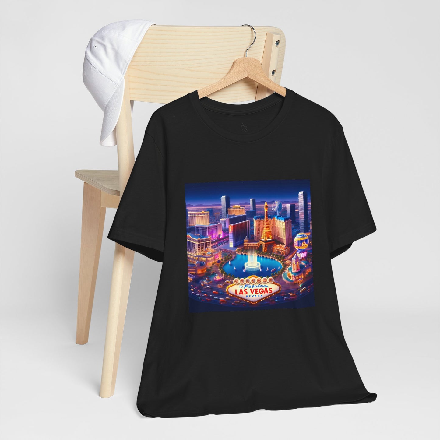 Las Vegas Disney Pixar Style Jersey Short Sleeve Tee