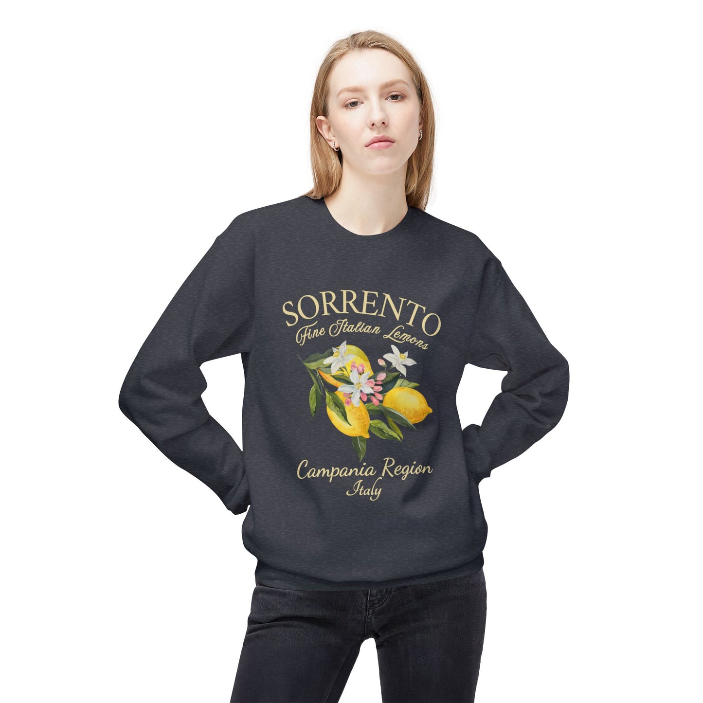 Sorrento Lemons Italy Graphic Sweatshirt