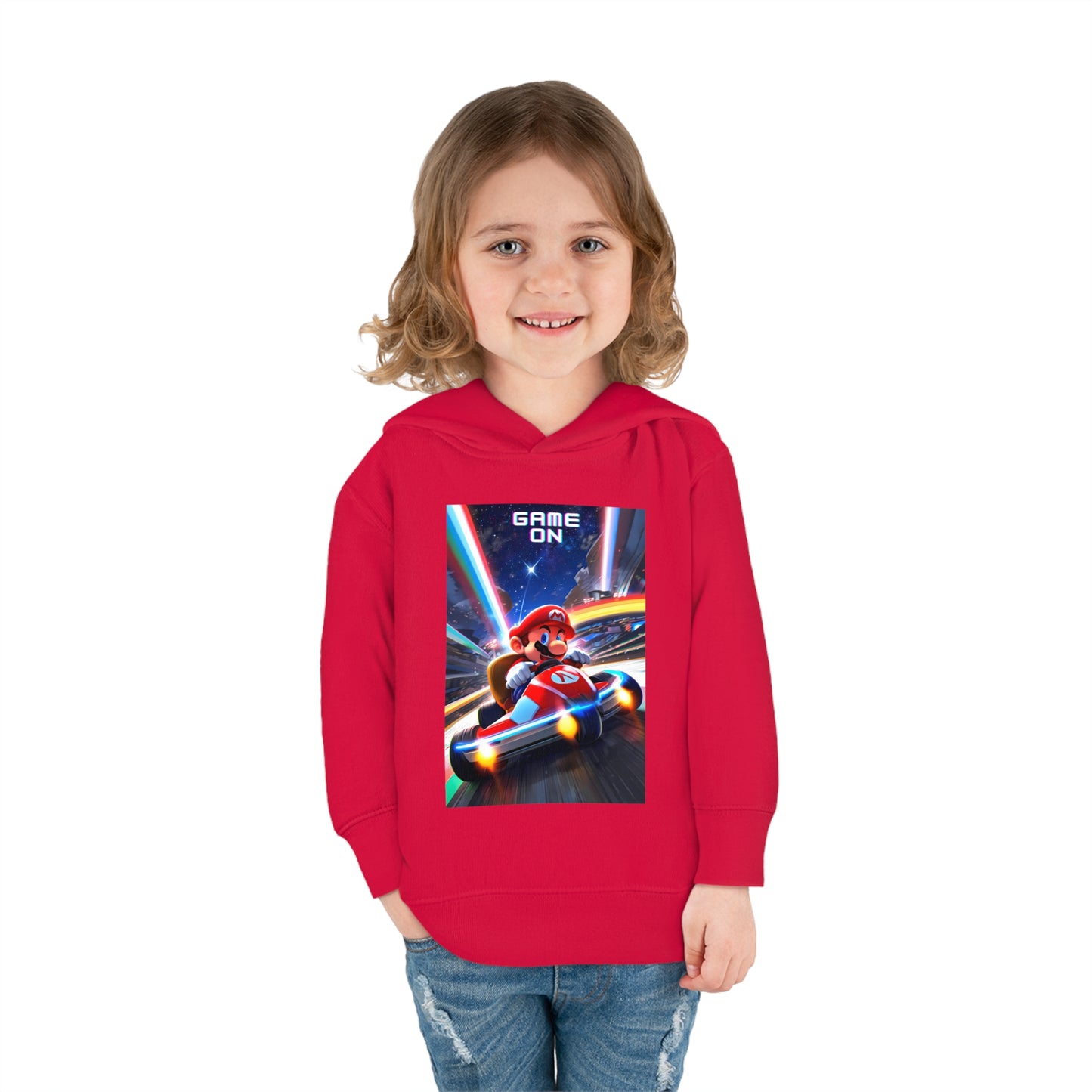 MarioKart Toddler Pullover Fleece Hoodie