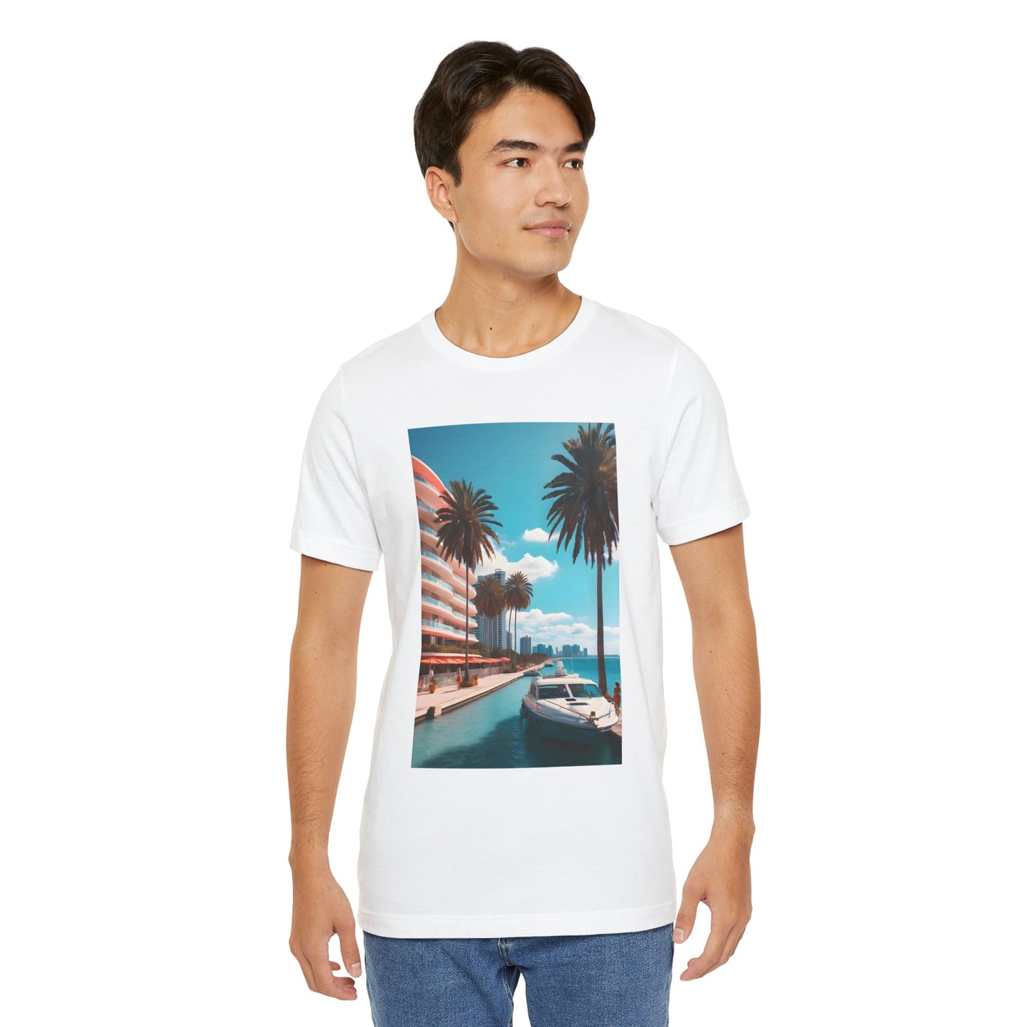 Marina Beach Jersey Short Sleeve Tee