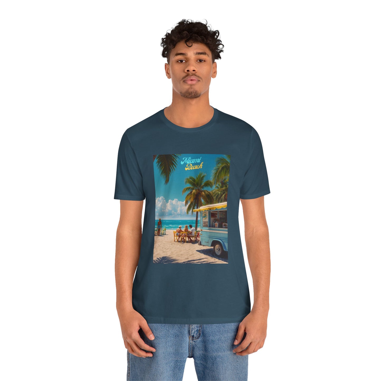 Miami Beach Retrosense Jersey Short Sleeve Tee