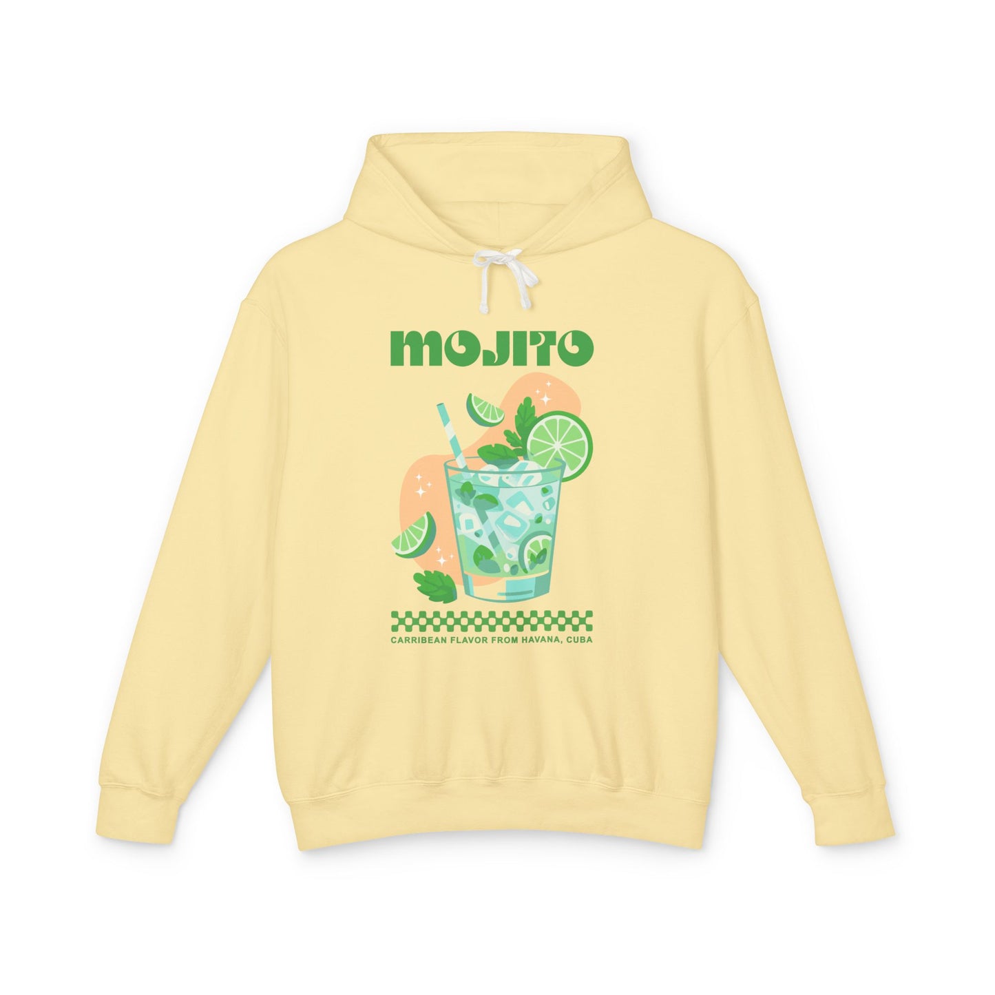 Mojito Cocktail Havana Cuba Graphic Hoodie