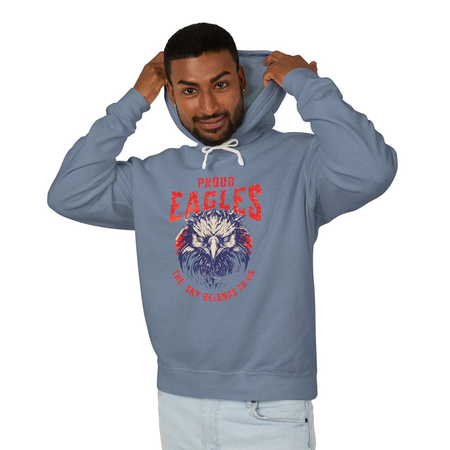 Proud Eagles Lightweight Hooded Sweatshirt