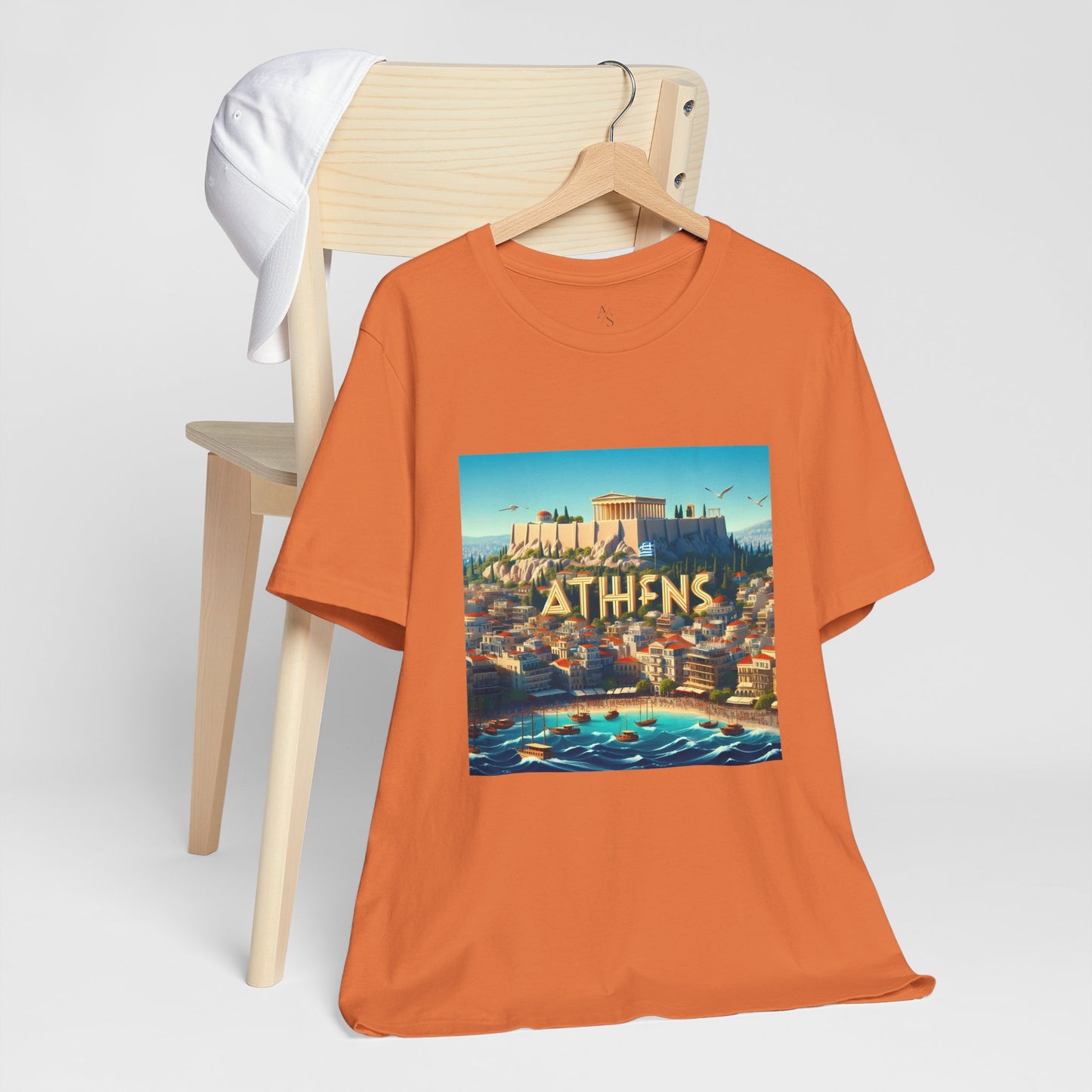 Athens Disney Pixar Style Jersey Short Sleeve Tee