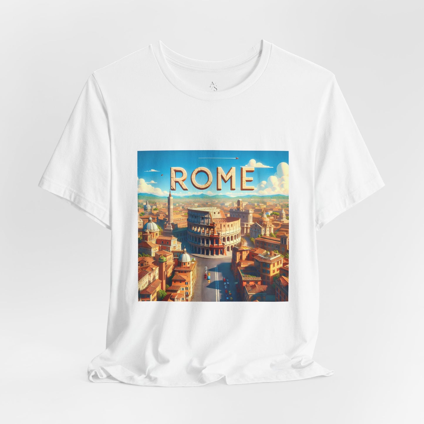 Rome Disney Pixar Style Jersey Short Sleeve Tee