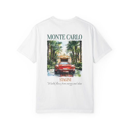 Monte Carlo Retro Graphic T-Shirt