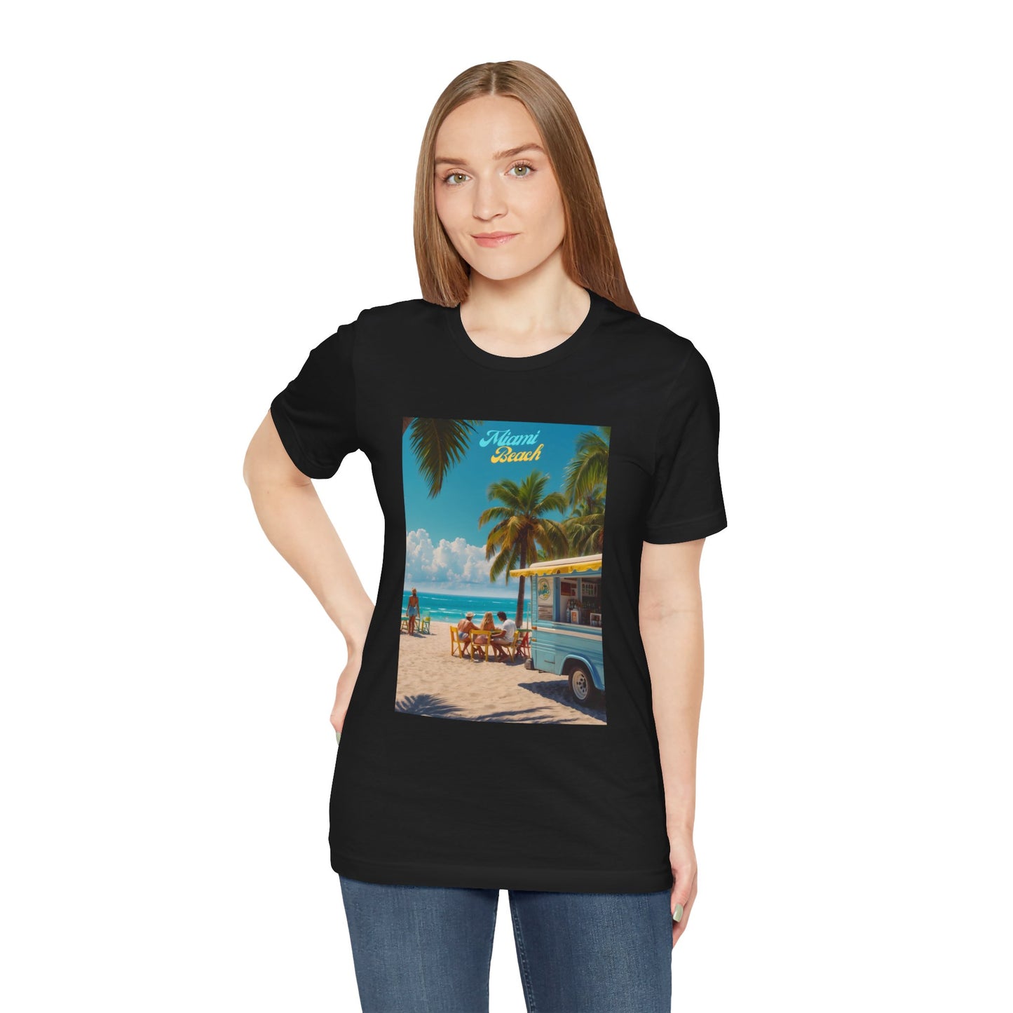 Miami Beach Retrosense Jersey Short Sleeve Tee