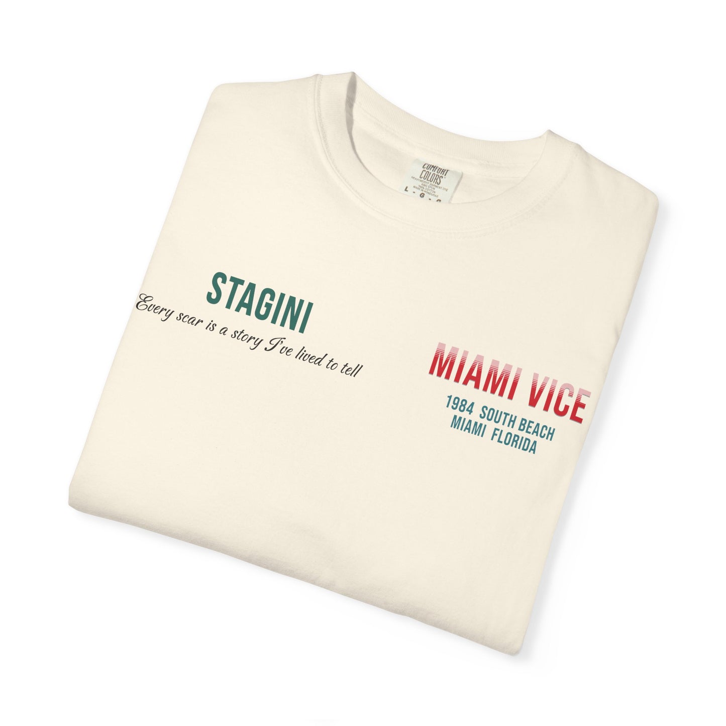 Miami Vice 1980s Retro Graphic T-Shirt