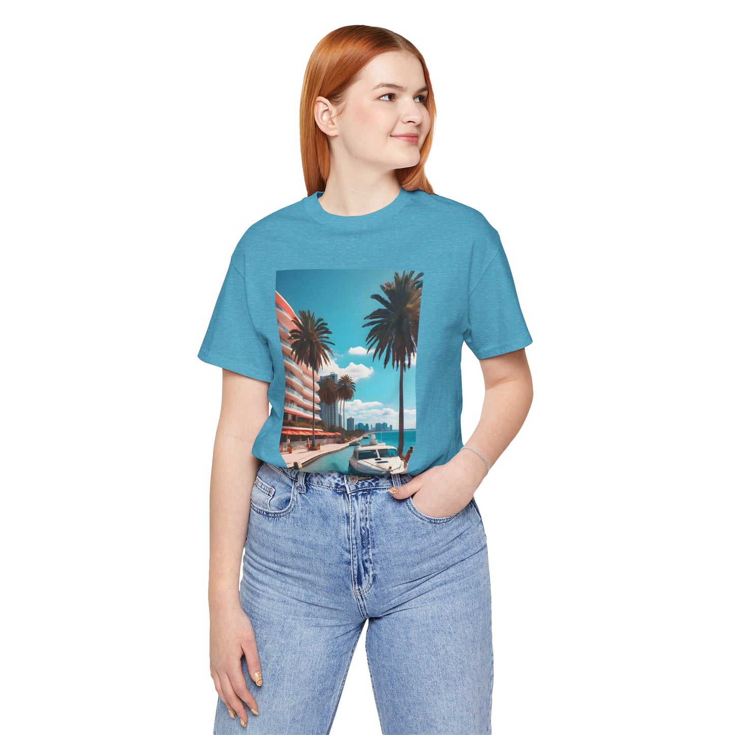 Marina Beach Jersey Short Sleeve Tee