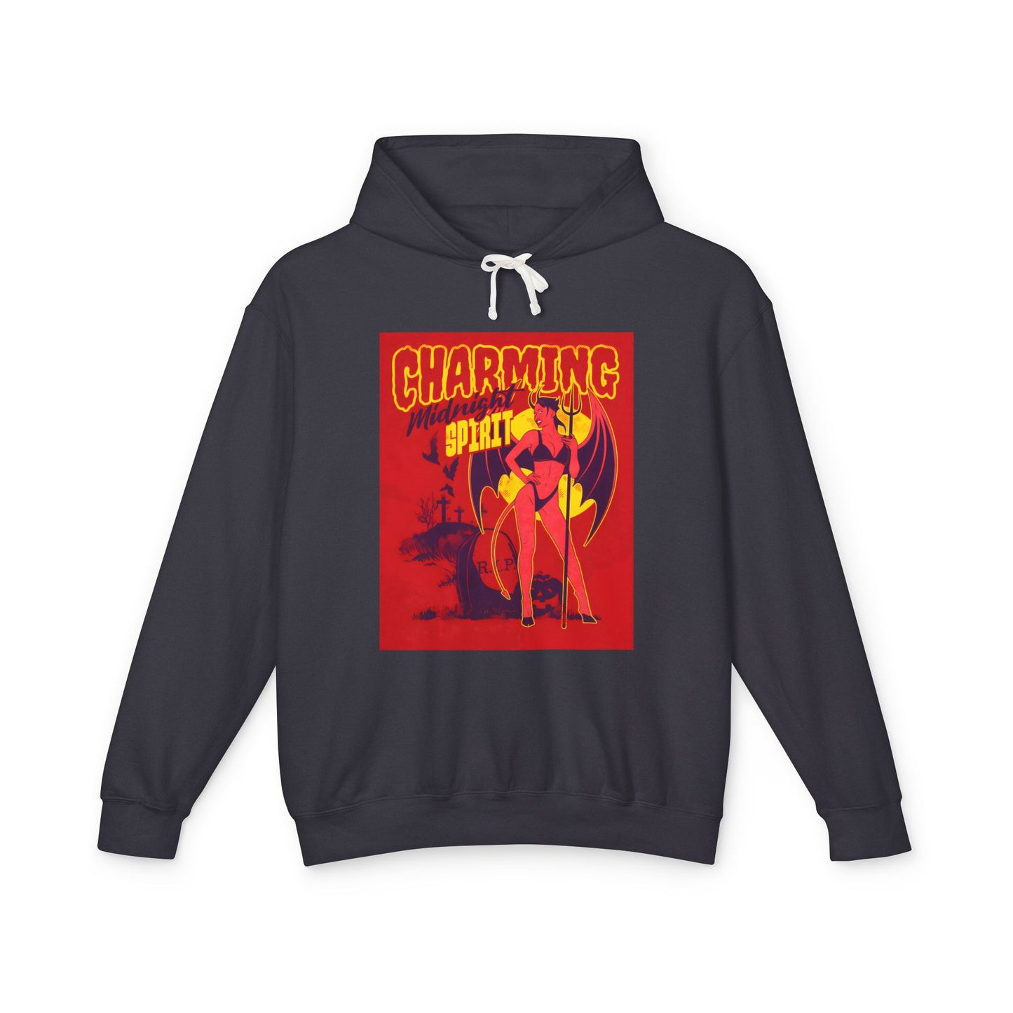 Charming Midnight Spirit Lightweight Hooded Sweatshirt