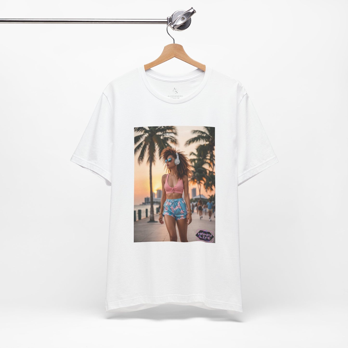 Chill Sunset Vibes Jersey Short Sleeve Tee