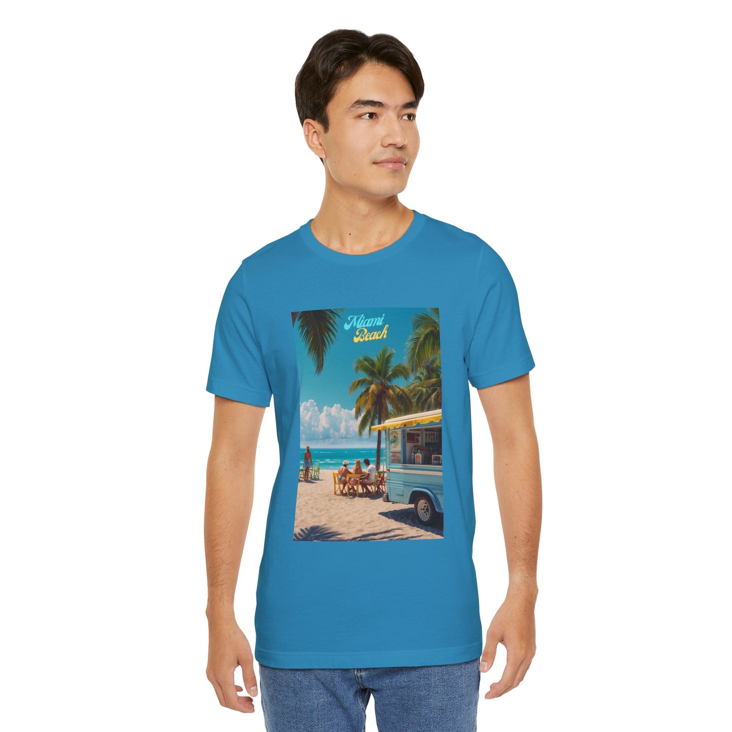 Miami Beach Retrosense Jersey Short Sleeve Tee