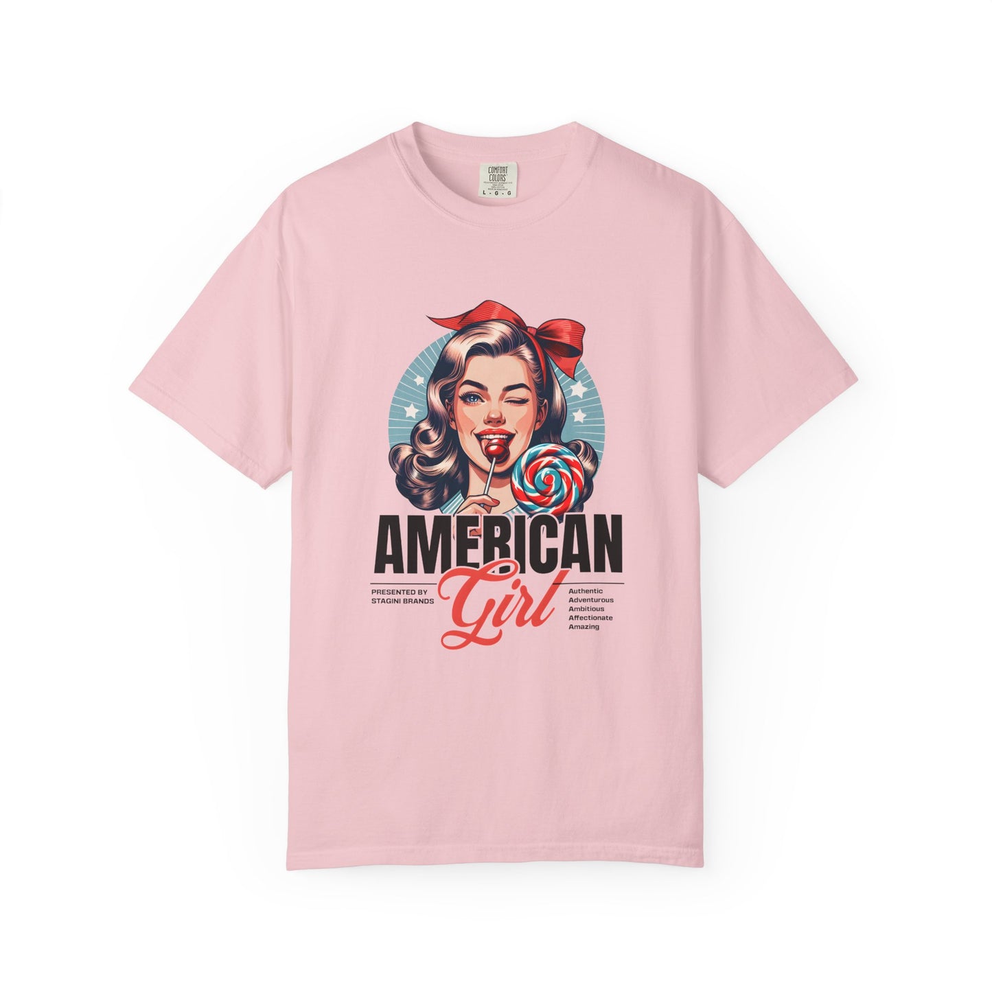American Girl 1950s Retro Graphic T-Shirt