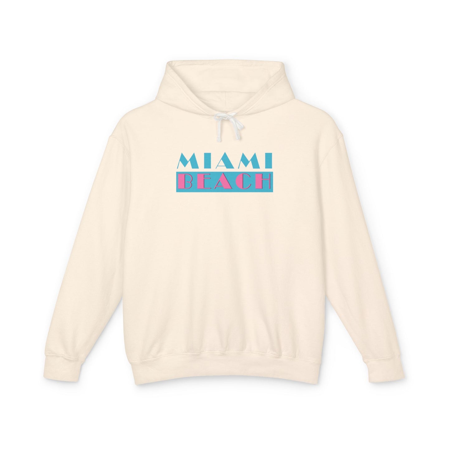 Miami Beach Retro Graphic Hoodie