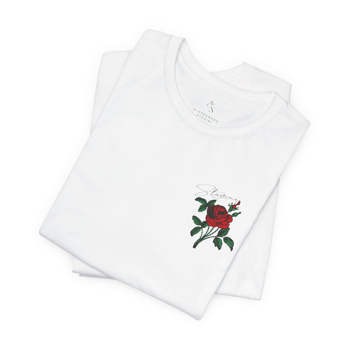 Elegant Rose Jersey Short Sleeve Tee