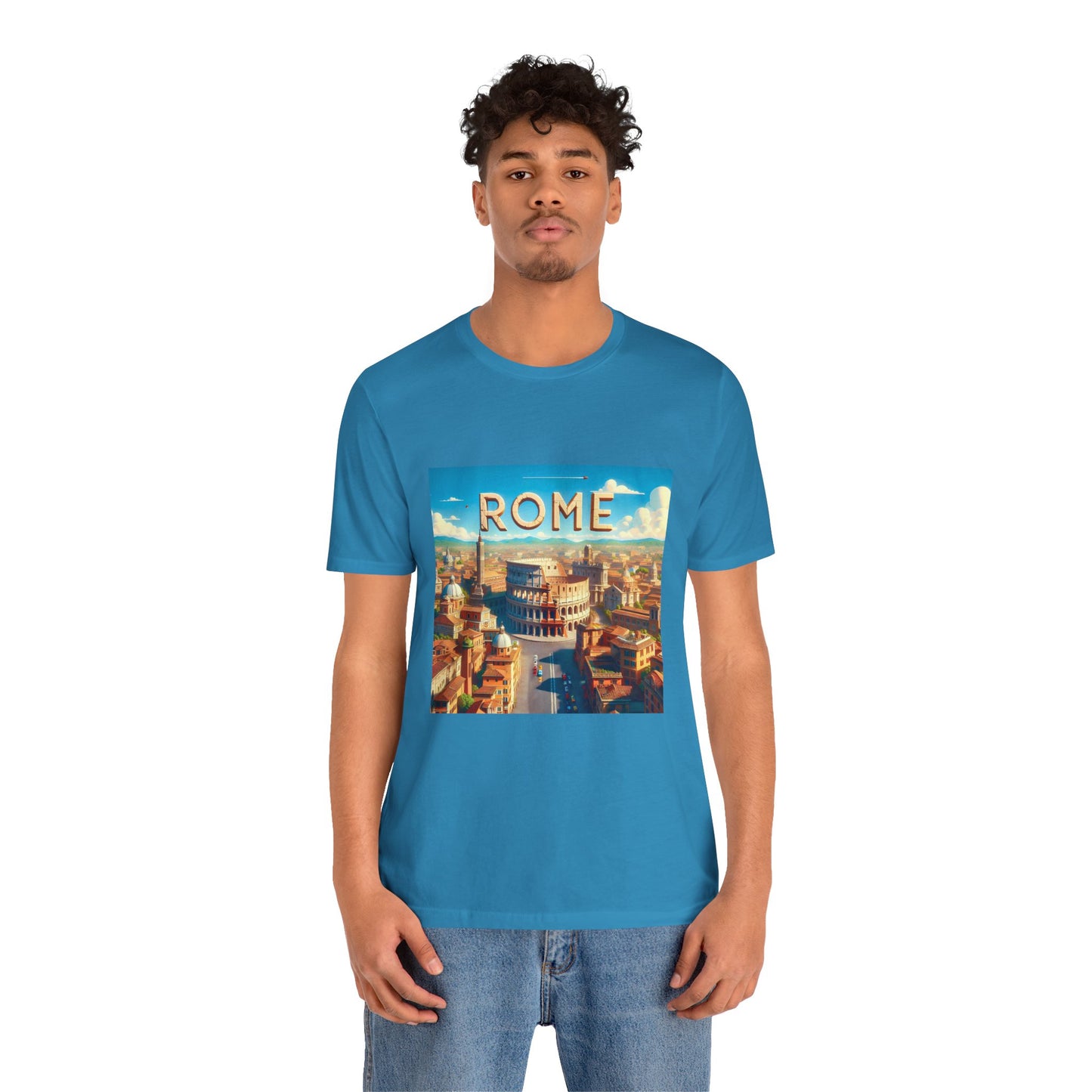 Rome Disney Pixar Style Jersey Short Sleeve Tee