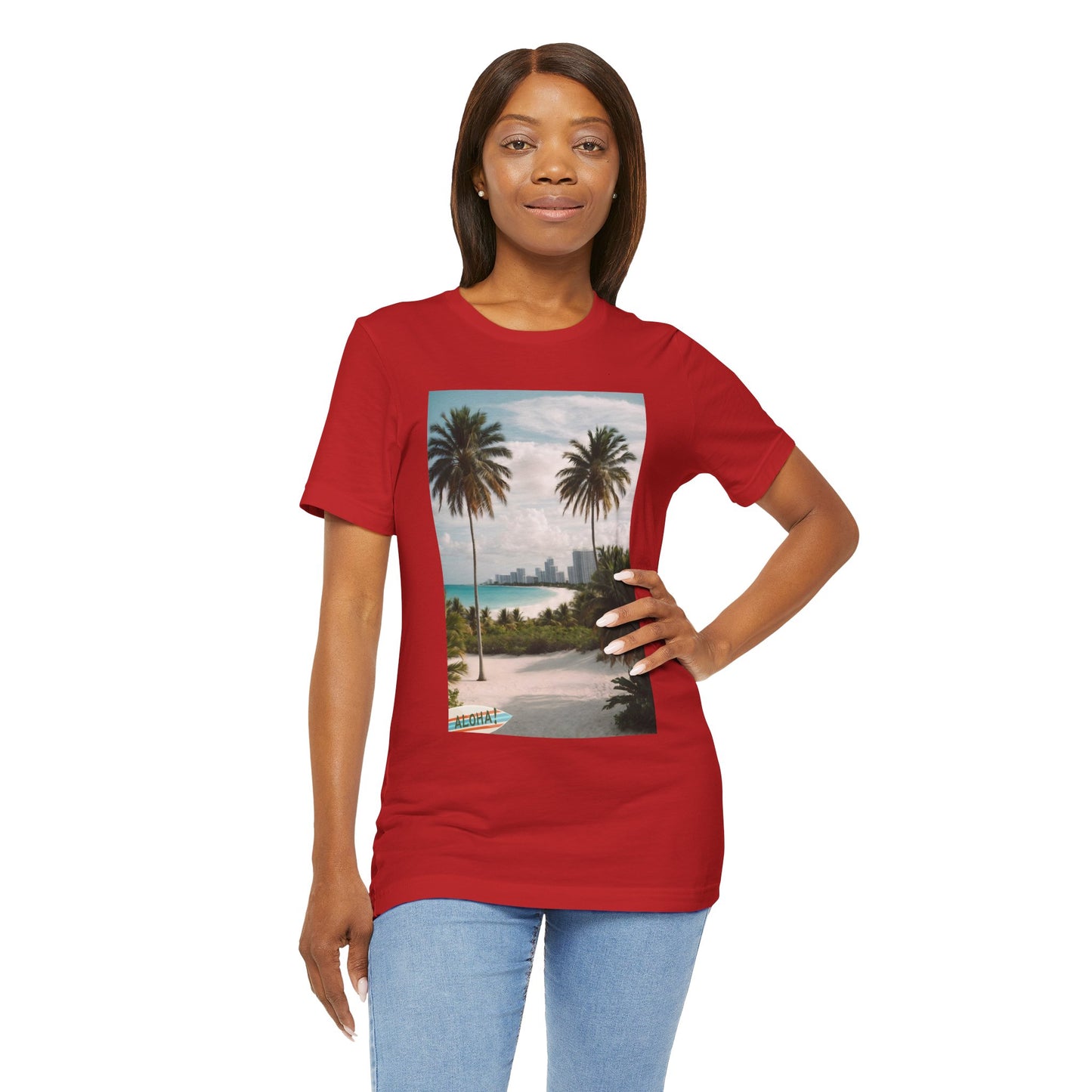 Aloha Beach Jersey Short Sleeve Tee