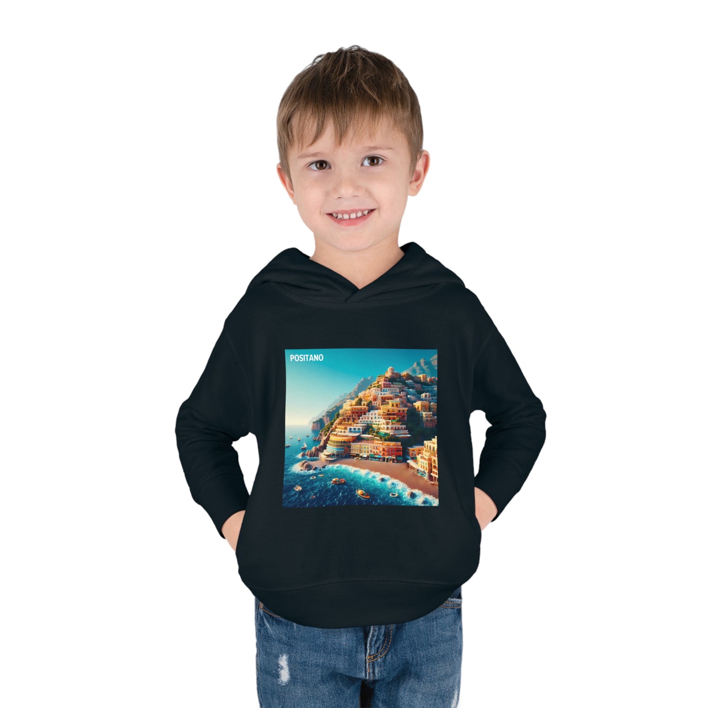 Positano Disney Pixar Style Toddler Pullover Fleece Hoodie