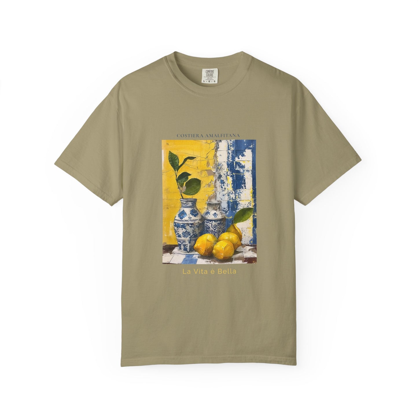 Amalfi Lemon La Vita È Bella Graphic T-Shirt