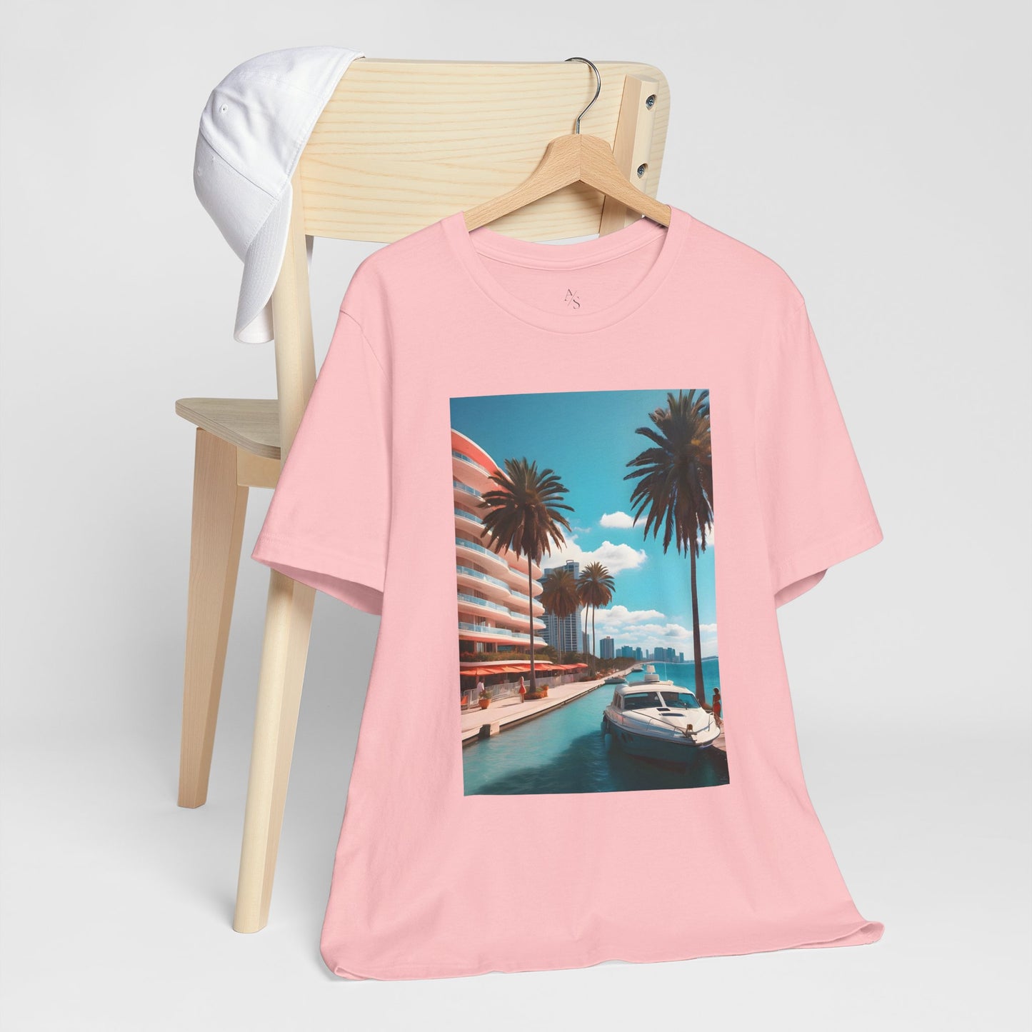 Marina Beach Jersey Short Sleeve Tee