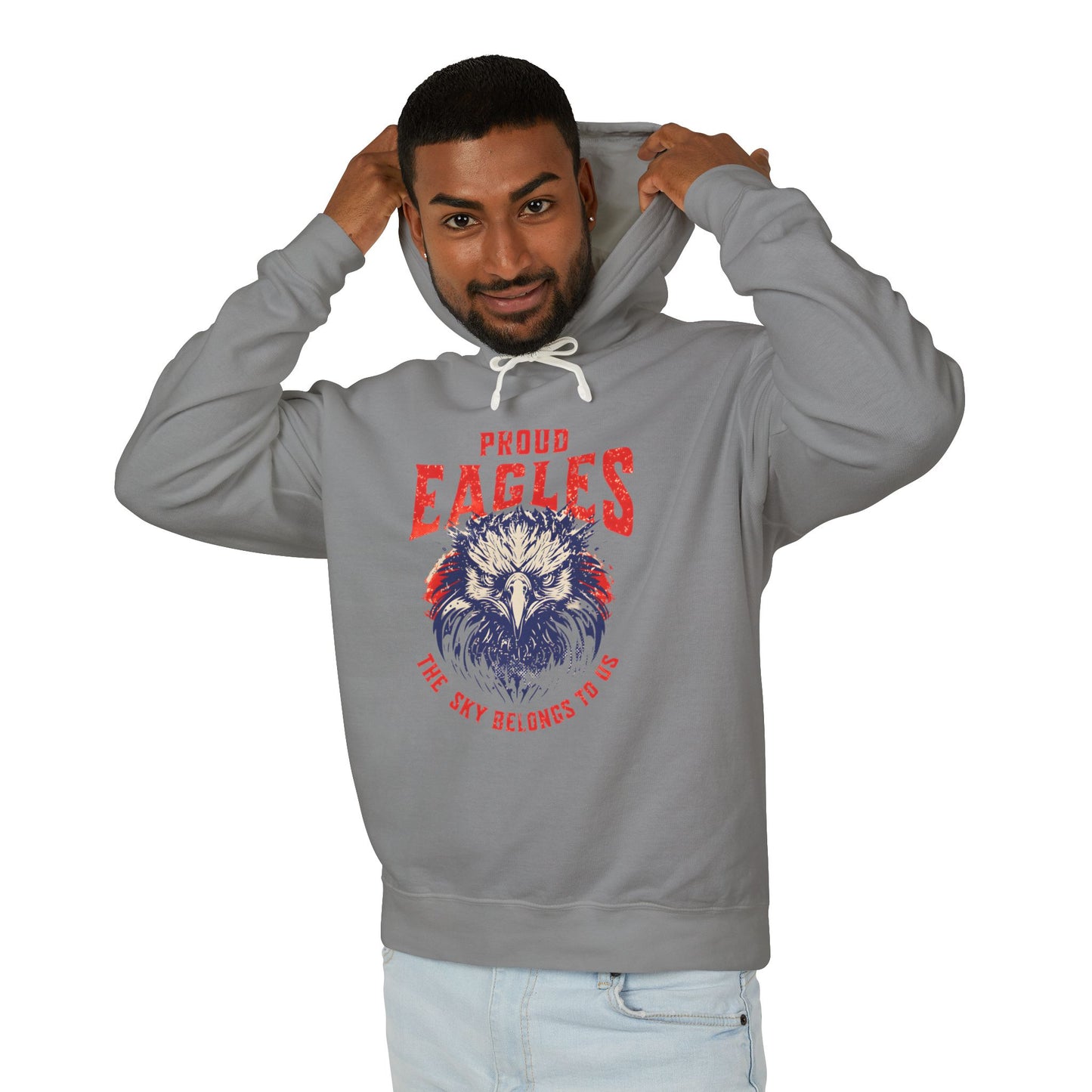 Proud Eagles Lightweight Hooded Sweatshirt