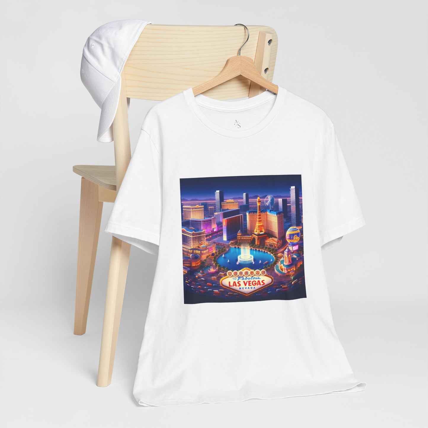 Las Vegas Disney Pixar Style Jersey Short Sleeve Tee