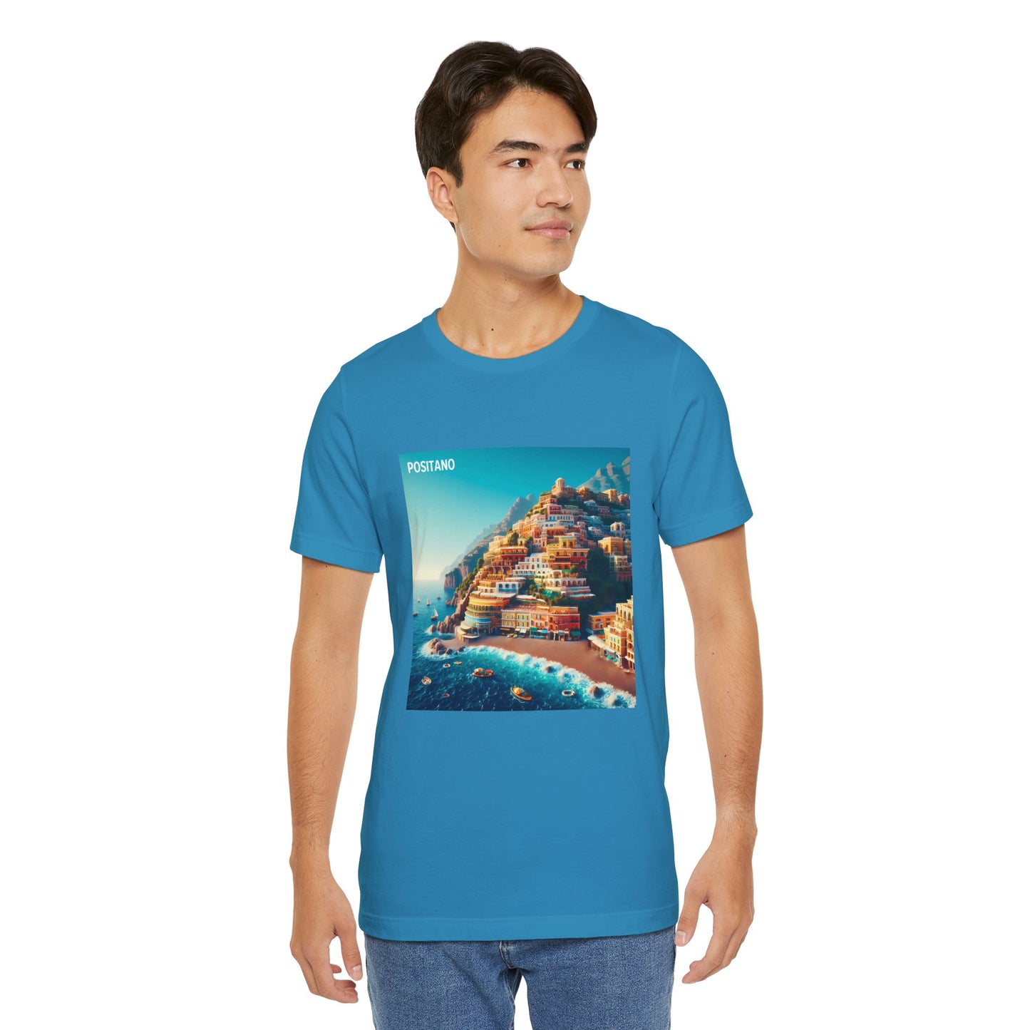 Positano Disney Pixar Style Jersey Short Sleeve Tee