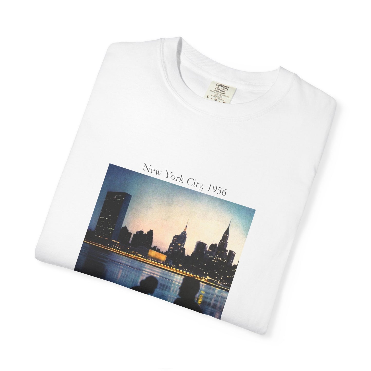 New York City Manhattan Photograph 1956 Graphic T-Shirt