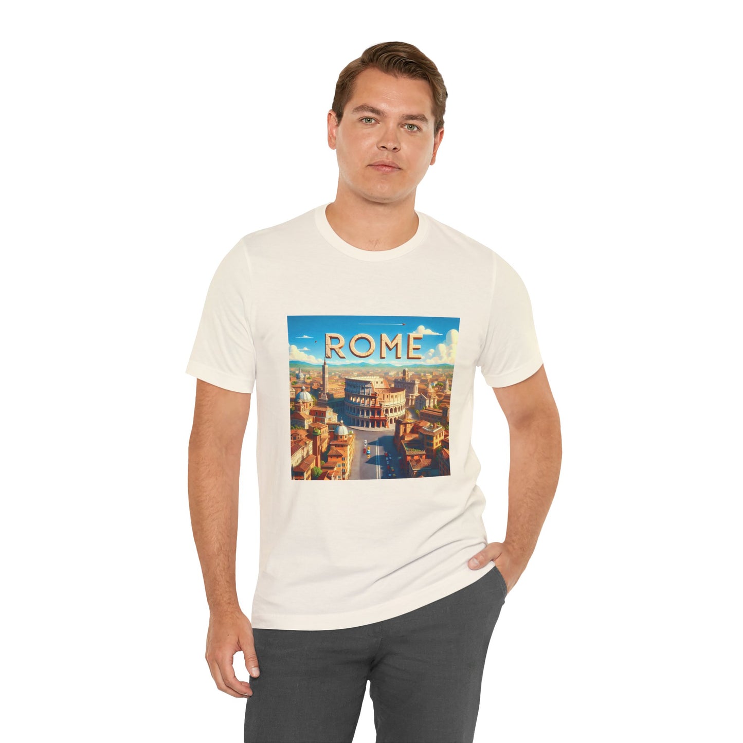 Rome Disney Pixar Style Jersey Short Sleeve Tee