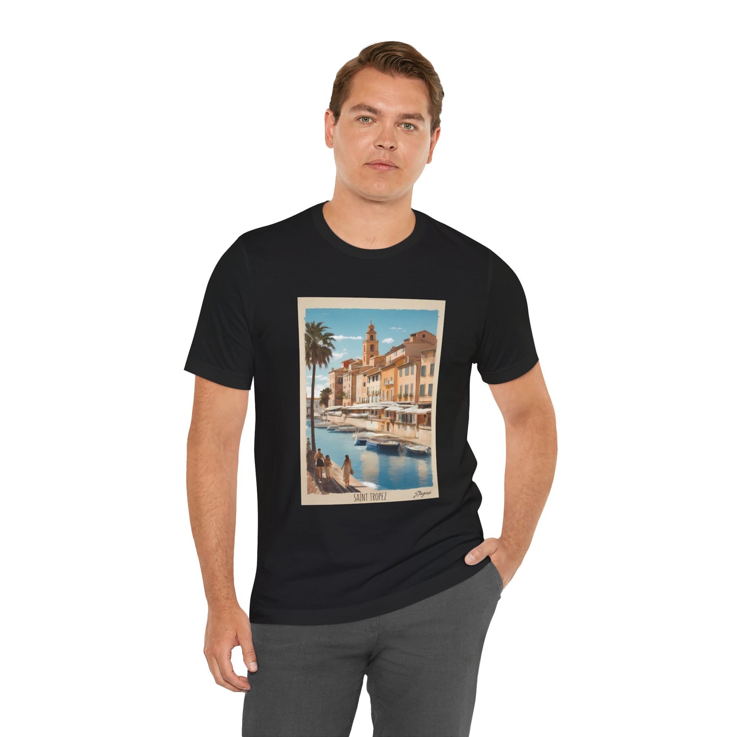 Saint Tropez Jersey Short Sleeve Tee